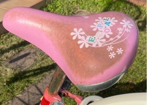 子供用自転車の防具(手、肘、ひざ当て)セットと自転車（おまけ）