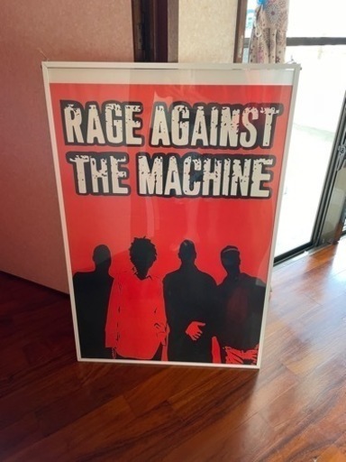 超希少】レイジ・アゲインスト・ザ・マシーン ポスター フレーム付き