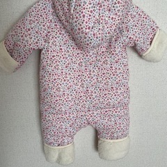 冬用カバーオール　ジャンプスーツ60〜70㎝の画像