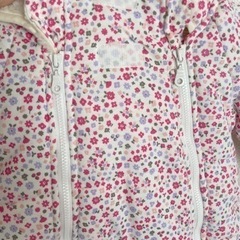 冬用カバーオール　ジャンプスーツ60〜70㎝の画像