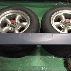 値下げ お宝 ホンダライフステップバン フロントFRP バンパー の画像