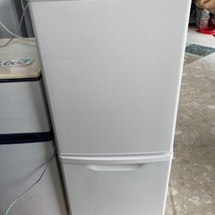 パナソニックNR-B14CW-W冷蔵庫、2ドア、138 L、ホワイト  リサイクルショップ宮崎屋住吉店 22.10.30F