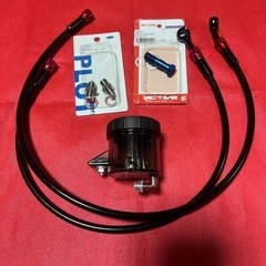 新品 NSR250R ステンメッシュ　フロントブレーキホース