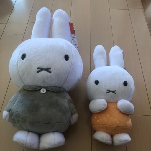 ミッフィーぬいぐるみ2体セットおまけ付