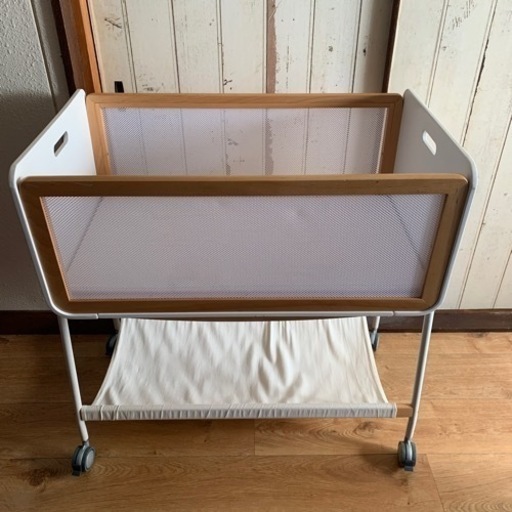 yamatoya 大和屋 ☆ リリワゴン ☆ ベビーベッド ☆ ホワイト系