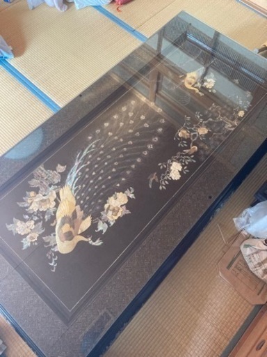 螺鈿座卓　大型