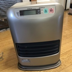 シルバー　日立　石油ファンヒーター