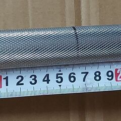 【¥5000】28mm穴用 バーベルシャフト 全長180㎝の画像