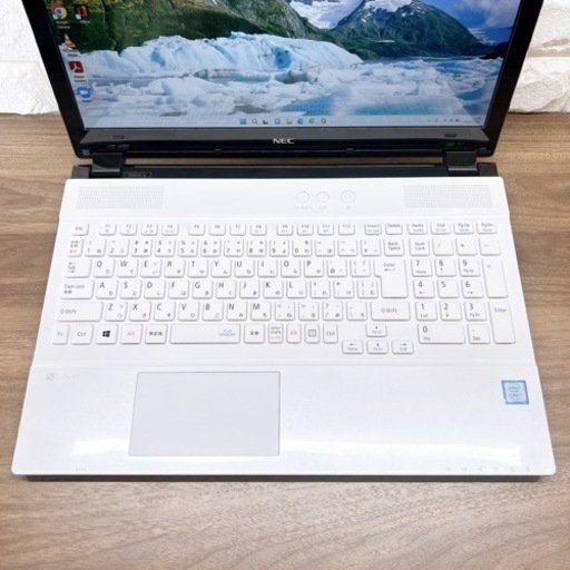 【高性能】NECエクストラホワイト☘7世代corei7☘新品SSD512GB 美品】ホワイト Lavie☘第7世代Core i7☘爆速SSD512GB搭載！