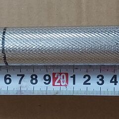 【¥5000】【両端カット品】28mm穴用 バーベルシャフト 全長164㎝の画像