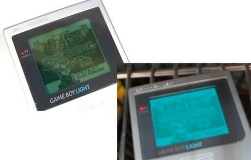 任天堂 ゲームボーイ ライト シルバー MGB-101 元箱・説明書付き 動作確認済み GAME BOY LIGHT Nintendo