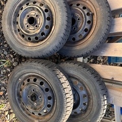 ダンロップスタッドレスwintermax 155/65/13 4穴