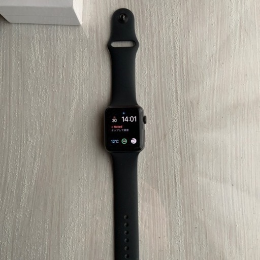 値下げしました、Apple Watch シリーズ3 42ミリです。