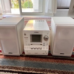【受付終了】CD MDコンポ CA-UXGM77-W 音楽 MDプレイヤーの画像