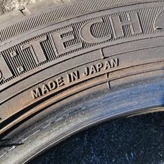 155/65R14  2020年製 ヨコハマタイヤ 日本製 タイヤ 2本セット kj46の画像
