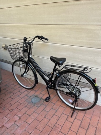 自転車　26インチ ギア付き ほぼ新品