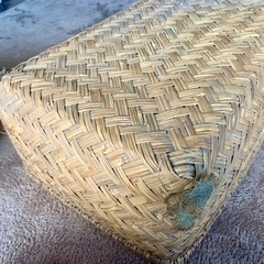 柳行李　蓋つき　2つセット　つづら　竹籠の画像