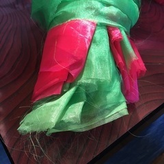 【むじんはんばい】赤と緑のハギレ　クリスマスの小物作りにの画像