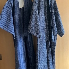 メンズ　浴衣2枚セット