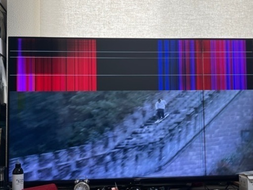 60インチ　液晶テレビジャンク