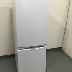 （12/3受渡済）YJT5596【TOSHIBA/東芝 2ドア冷蔵庫】美品 2021年製 GR-T15BS-W 153L 家電 キッチン 冷蔵冷凍庫