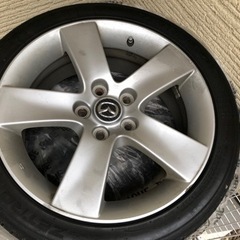 プレマシーの時に使用していたタイヤです