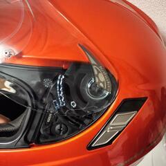 【お得/美品】【おまけ多数】KABUTO kamui2 L 外装傷なし オレンジ の画像