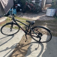 ブリヂストン24インチ自転車ブラック