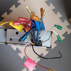AUX付きオーディオコンポの画像
