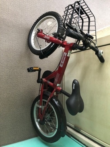 受け渡し決定子供用 自転車 Jeep 16インチ