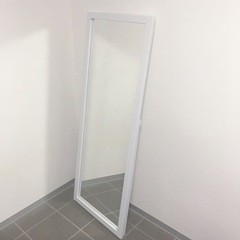 美品⭐️オフホワイト大型鏡⭐️15,000円‼️の画像