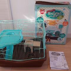 ハムスターケージ　中古　ミントチョコ