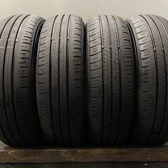 DUNLOP ENASAVE EC300+ 165/65R14 14インチ 夏タイヤ 4本 2022年製 バリ溝 パッソ トール ルーミー タンク等　(MTF273)クレジットカード QRコード決済可能