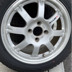 ⠀K12マーチ ニスモ ホイール 15インチ 185/55R15