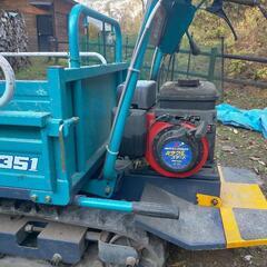 クローラ運搬車　手動ダンプ機能付の画像