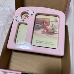 オルゴール付き写真立て