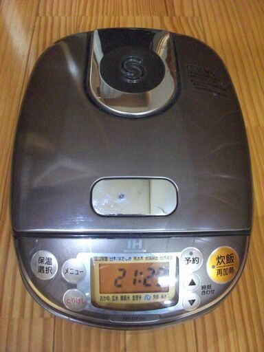 象印炊飯器　IH炊飯ジャー　NP-GF05型　3合炊き　2014年製