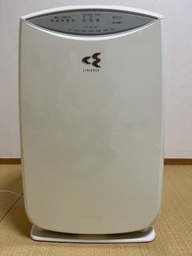 ★未使用★ダイキンストリーマ空気清浄機　MCK55RBK-W