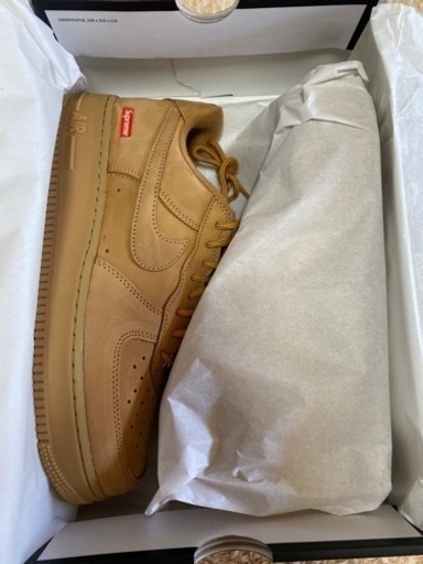 NIKE supreme ウィート　エアフォース1 27センチ