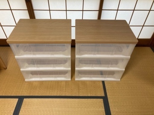 【お取引先決定】収納ケース　2個