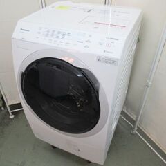 1ヶ月保証/ドラム式洗濯乾燥機/ドラム洗濯機/ななめドラム/洗濯10キロ/乾燥6キロ/泡洗浄/パナソニック/Panasonic/NA-VX300BL/良品/中古品/JKN4623/