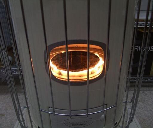 コロナ 開放式ストーブ SL-5118 6.0L 2018年製 電池式 防災 キャンプ 石油ストーブ SLシリーズ ホワイト ☆ 札幌市 北区 屯田