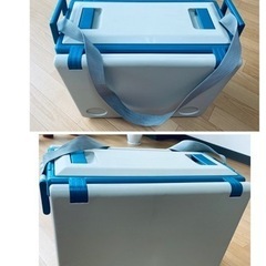 アウトドア　コンパクト折りたたみテーブルチェアクラーボックスの画像