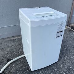 king 全自動 洗濯機 東芝 AW-45M5 4.5kg 2018年製 ステンレス槽 TOSHIBA