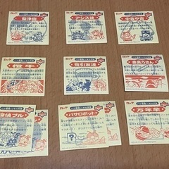 ビックリマン キャラクター   こちらはすべて聖守ですまとめ売り17枚プラス3枚の画像