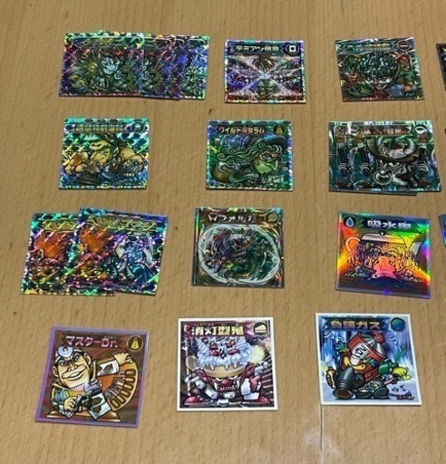 ビックリマンシリーズのキャラクター   すべて悪魔 まとめ売り22枚プラス3枚