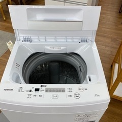 I392 ☆ TOSHIBA 洗濯機 （4.5㎏）☆ 2019年製 ⭐動作確認済⭐