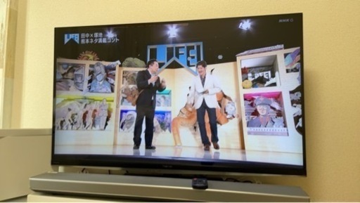 東芝47インチテレビ、サウンドバー、外付けHDDセット！