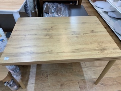 コタツダイニング　ニトリ　２WAY　ニベル105LBR