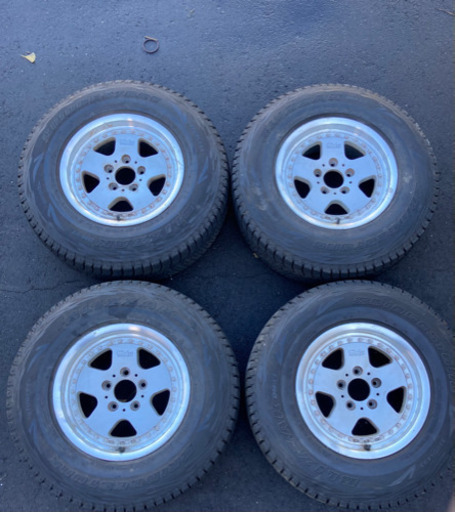 215 80R15ブリザックDM-V1スタッドレスホイール4本セット